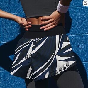 NWOT Free People movement carpe diem printed shorts